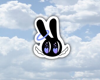 doe-eyed true angel sticker