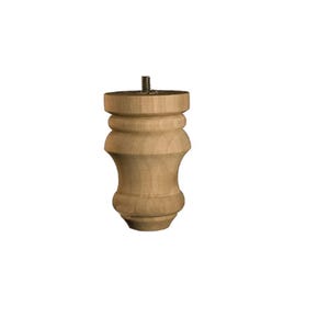 Wooden Furniture Legs – Solid Beech Legs with Color Options for Sofa, Wardrobe, Dresser