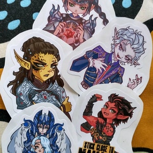Baldur&#39;s Gate 3 Stickers