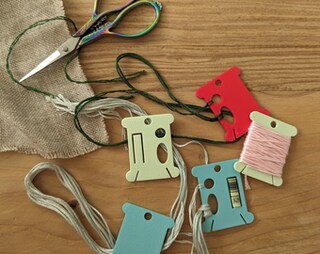 Bobine Fai Da Te Bobine Filo Interdentale LIDOUK - Set 200 Pezzi Per Ricamo Accessori Punto Croce