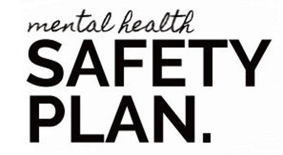 PRINTABLE Mental Health Safety Plan - Etsy