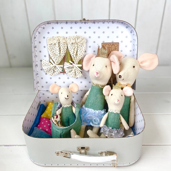 Suitcase Dollhouse Etsy