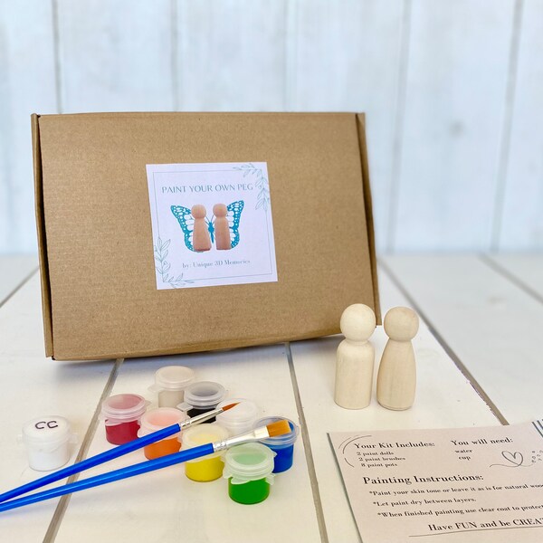 Peg Doll Kit - Etsy