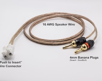 Wiring Kit for 50MM Resonance Speakers Vibration Bass Shaker ABS Simulator
