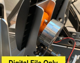 Digital Download- Pedal Mount for 50MM Resonance Speakers Vibration Bass Shaker ABS Simulator - FANATEC CSL Pedals