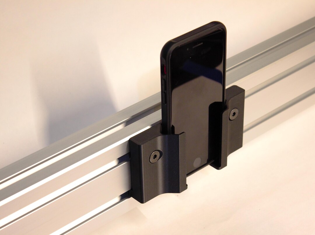 Universal Phone and Tablet Holder for Aluminum Extrusion Rigs (40 ...