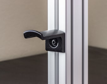 Aluminum Profile Headphone/VR Headset Hanger: Sim Racing Rig
