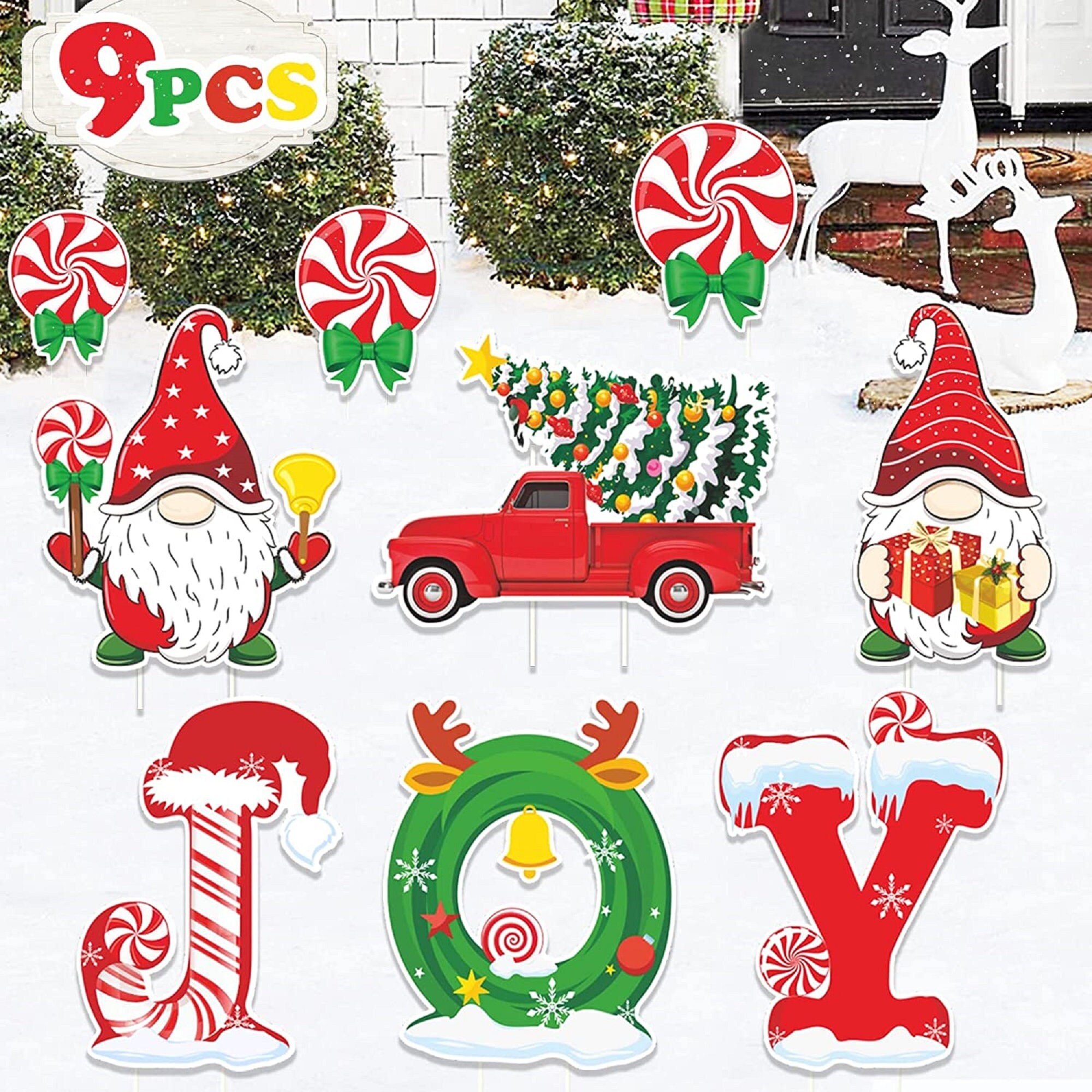 Christmas Decorations Outdoor Christmas Yard Sign With  Etsy UK
