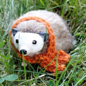 Hedgehog Art Doll, Cute Hedgehog, Pin-cushion Rodent
