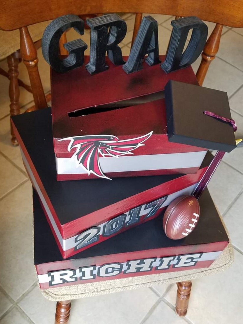 Custom Graduation Party Card Box - Etsy