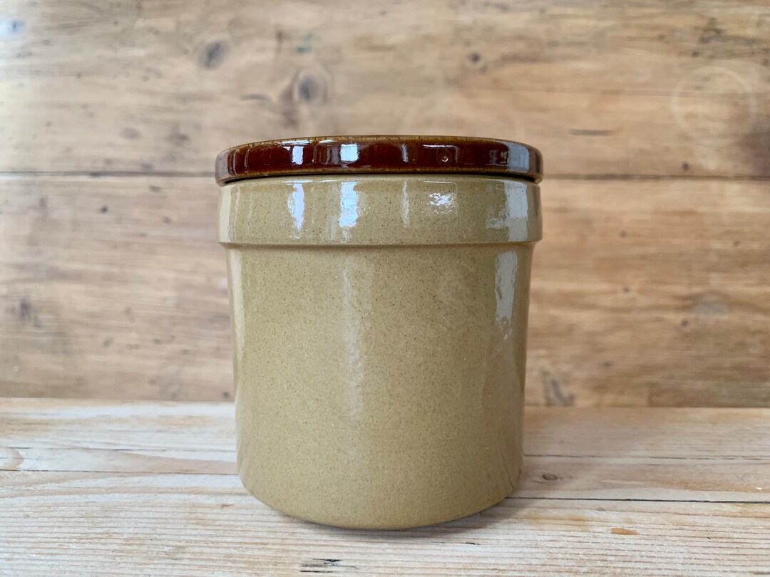 Pearsons of Chesterfield Stoneware Lidded Pot Etsy