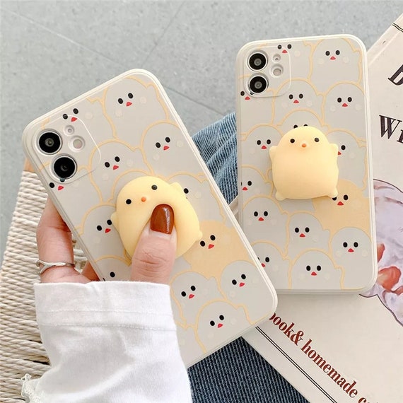 Iphone Case Cute Squishy Chick For Iphone 12 Pro Max 12 Pro Etsy