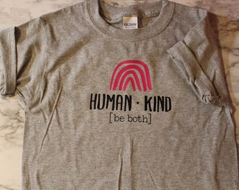 Menschlich. Sei beides | Pink-Hemd-Tag