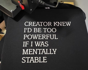 Schöpfer Kannte | Einheimische | Seelische Gesundheit | Rundhals-Sweatshirt