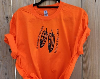 Jedes Kind zählt | Haida | Oranges Shirt der Jugend