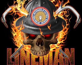 Koszulka Lineman z nadrukiem: Związek zawodowy, imię i nazwisko, miasto, numer książki