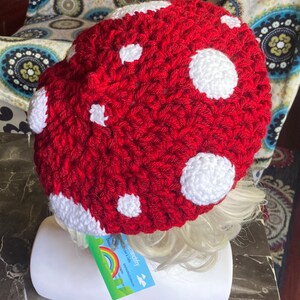 Crochet Mushroom Cap