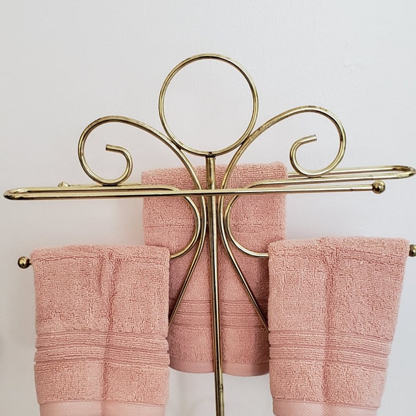 Vintage Towel Rack - Etsy