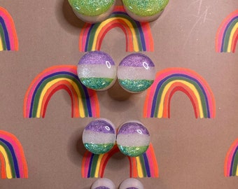 Gender queer pride plugs