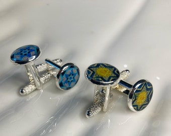Star of David cufflinks