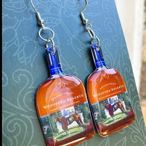 Whiskey Select Kentucky Derby earrings