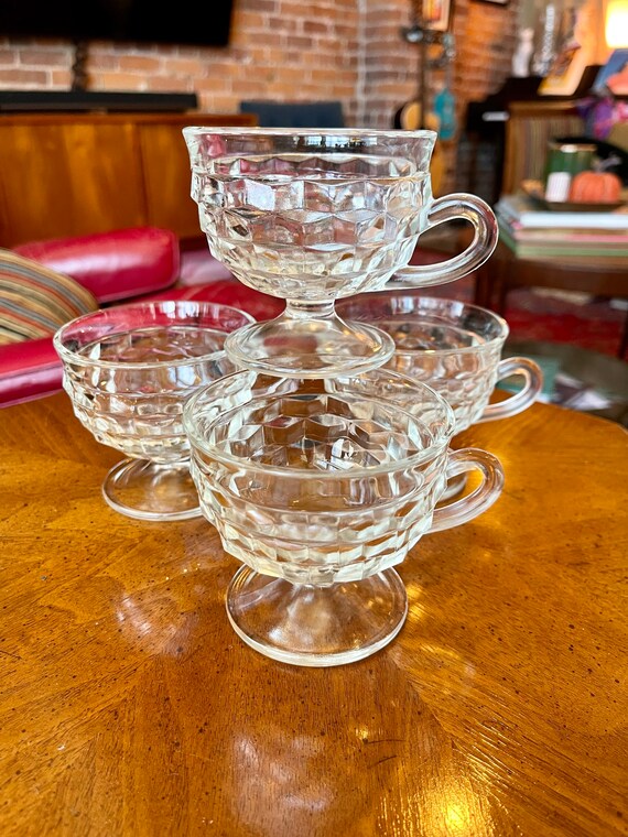 VERY RARE Vintage 1960's “american” by Fostoria Handled Sherbet