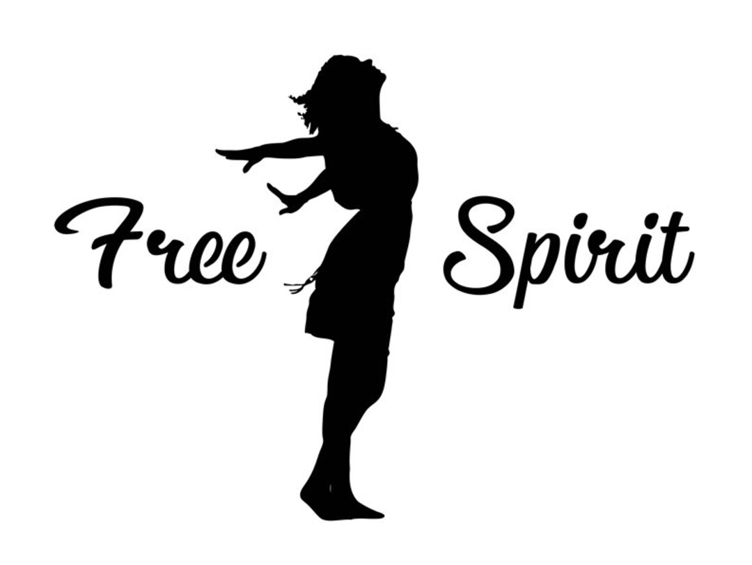 Free Spirit SVG PNG JPG - Digital Download - Etsy