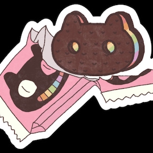 Cookie Cat Sticker