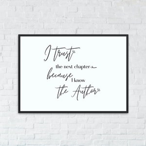 Confío en el próximo capítulo Quote, Digital Download, Printable, Cricut Quotes, Quote for Mugs, Quote for T-shirts, Instant download