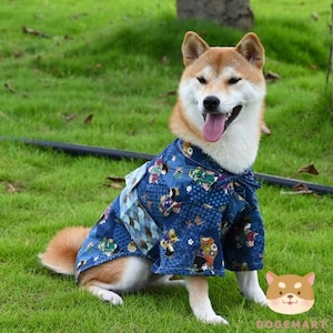 Dog Japanese Yukata / kimono
