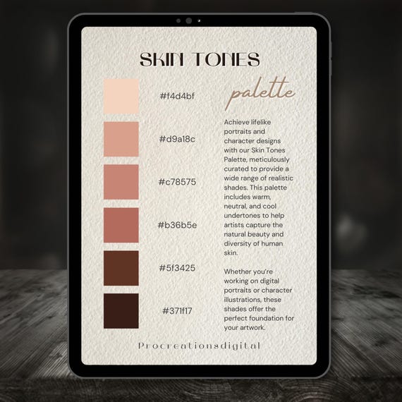 Human Face Color Code Human Skin Colour Hex