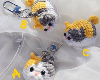 FFXIV Crochet Fat Cat Plushie/Keychain Final Fantasy XIV