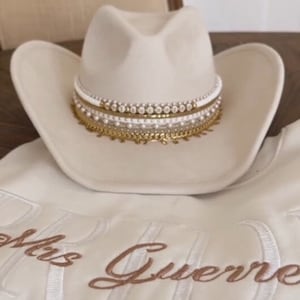 Bride Hat Bride Cowgirl Hat Customized Bride Hat Personalized Bride Hat ...