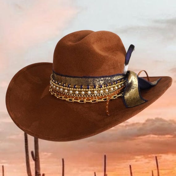 Tan Cowboy Hat Country Concert Outfit Personalized Cowgirl  display picture 1