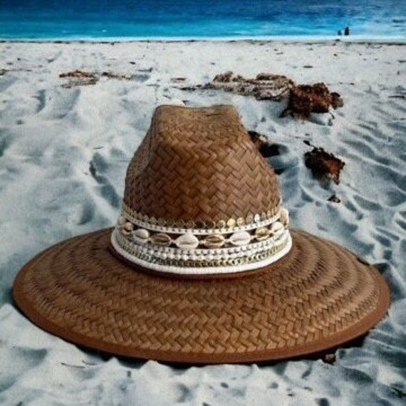 Personalized Sun Hat Initial Sun Hat Boho Sun Hat Summer Hat