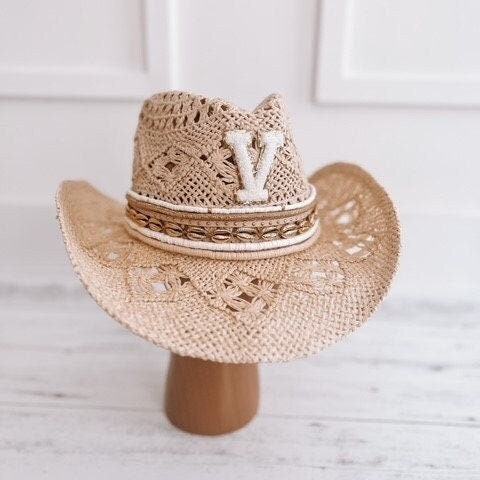 Chapeau De Cowboy Avec Couronne Chapeau De Cow-girl Occidental Rose Et