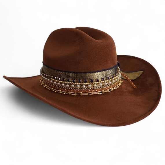 Tan Cowboy Hat Country Concert Outfit Personalized Cowgirl  display picture 3