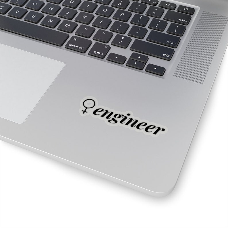 Female Engineer Vinyl Decal Sticker- Steminist Gift- Women in STEM Gift ...