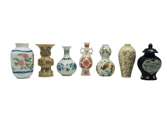 Vintage 1980 Franklin Mint Miniature Vases, Imperial Dynasties Collection, Individually sold