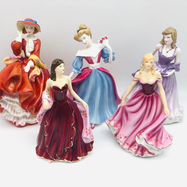 Figurines Royal Doulton, Collection Pretty Ladies and Ocassions, Figurine de l'année, Figurines contemporaines