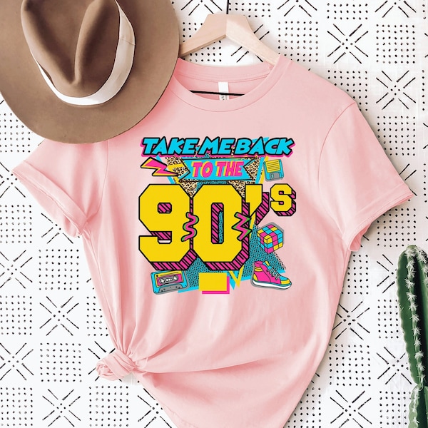 Take Me Back To The 90s Shirt, Retro 90s T Shirt,Trendy Retro Shirt,Vintage Tshirts,Retro Style Shirt,90s Lover Shirt,90s Party,Gift for Her