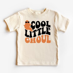 Cool Little Ghoul Shirt, Toddler Halloween Shirt,Halloween Bodysuit,Kids Halloween T Shirt,Retro Halloween Shirts for Kids,Vintage Halloween