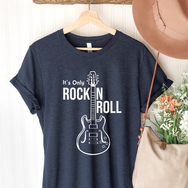 T Shirt Rock N Roll Etsy