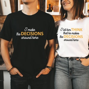 Funny Couple Shirts, Matching Couple Tshirts, Shirts for Couples, Couple Honeymoon Shirts,Couple Gifts,Husband and Wife,Boyfriend Girlfriend