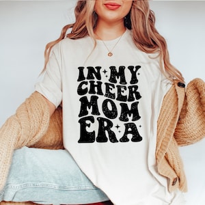 Cheer Mama T-Shirt, In My Cheer Mom Era Shirt, Football Cheer Mama Shirt,  Mothers Day,Gift for Football Mom,Cheerleading Mom,Mom Life Shirt