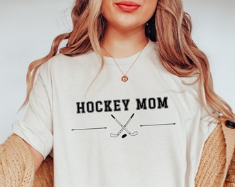 Hockey Mom Shirt, Hockey Lover Shirt, Shirt for Mom, Sports Shirt, Gameday Shirt, Hockey Mom T-Shirt, Hockey Mom Gift, Gift for Mom