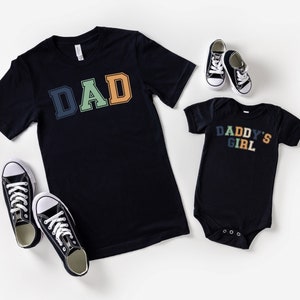 Dad and Daddy's Girl Shirts, Father and Daughter Shirts, Dad and Baby Matching Shirts,Daddy and Me Outfits,Dad and Daughter,Gift for New Dad