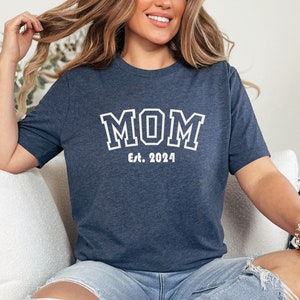 Dad Mom Family Matching T-shirts, Custom Mom Dad T-shirt, Personalized ...