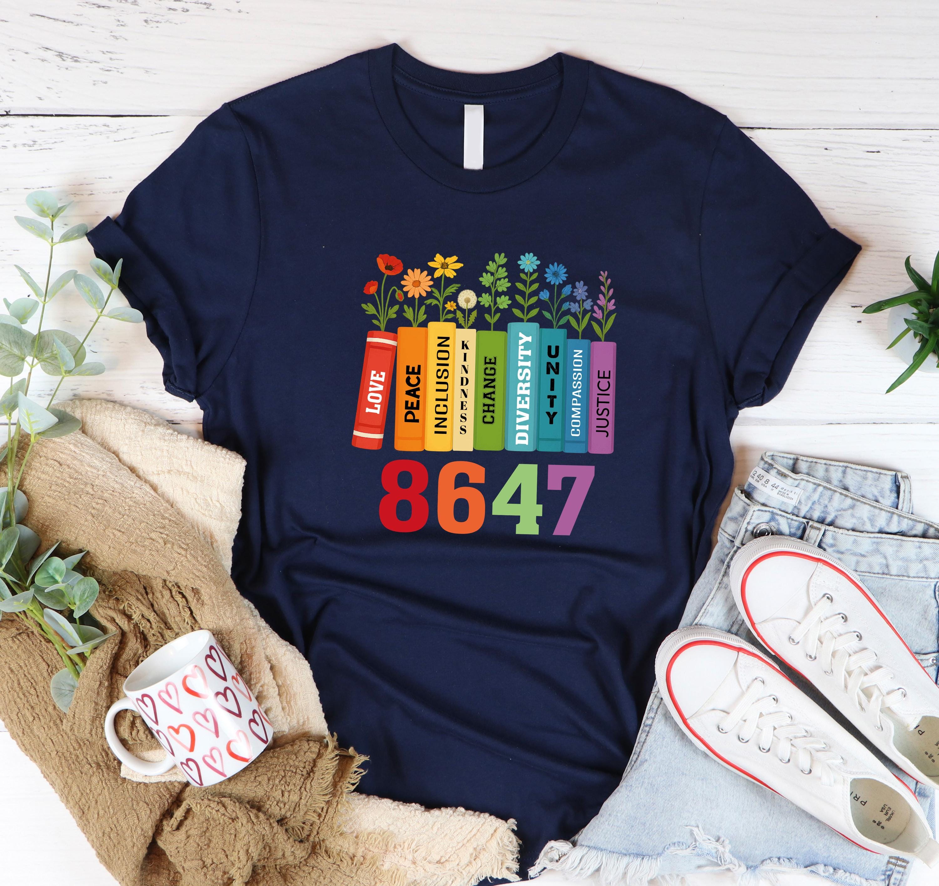 8647 Book T-shirt, 8647 T-shirt, Anti Maga T-shirt,anti Trump T
