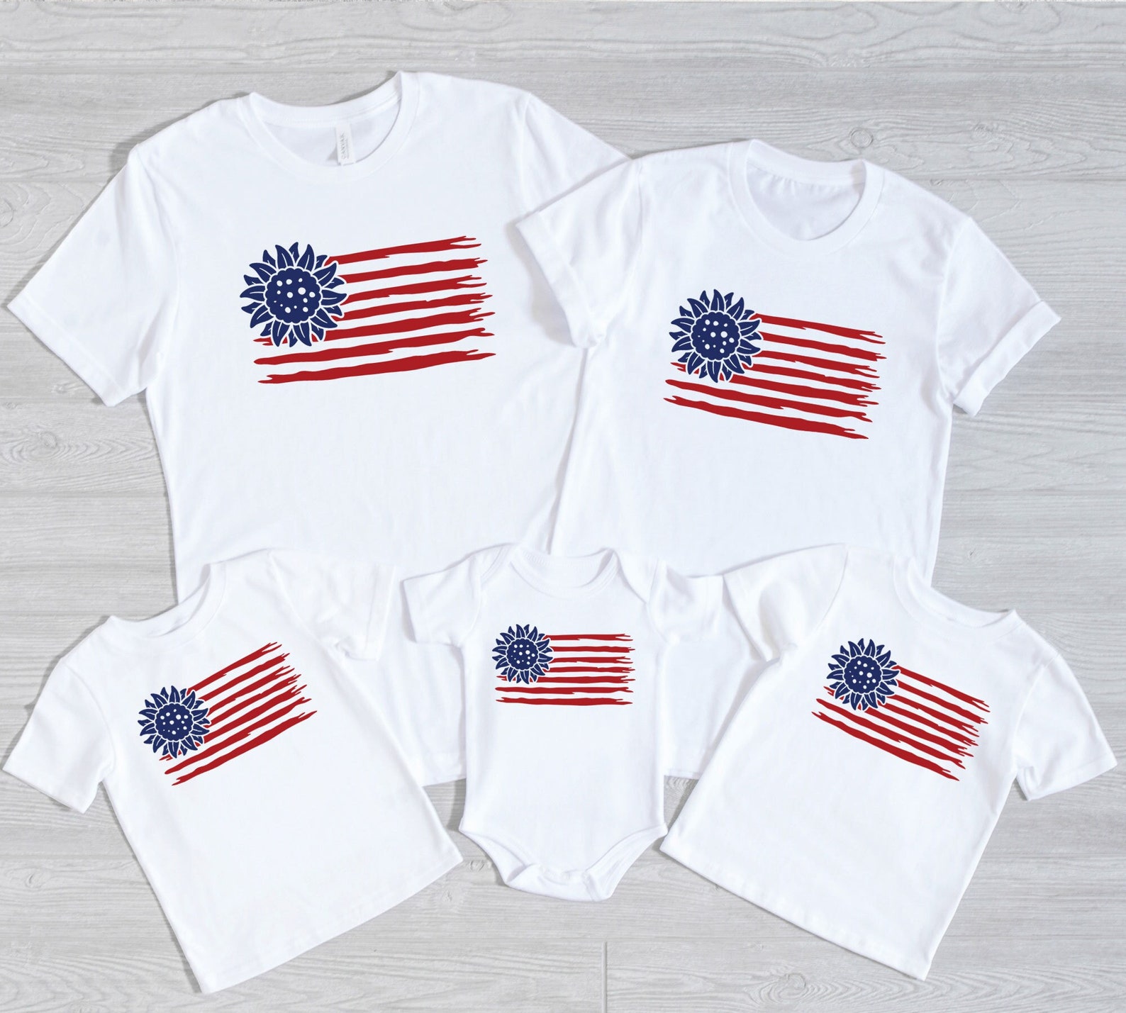 4th of July Family Matching T-shirt,4th of July Outfits,fourth of July ...